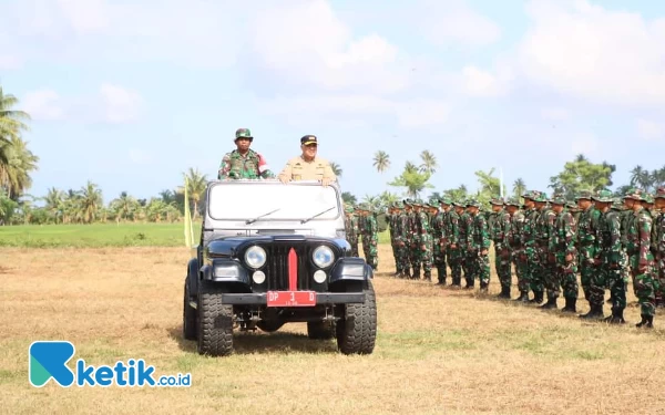 Buka TMMD, Bupati Pinrang : Perkuat Sinergitas TNI dengan Masyarakat