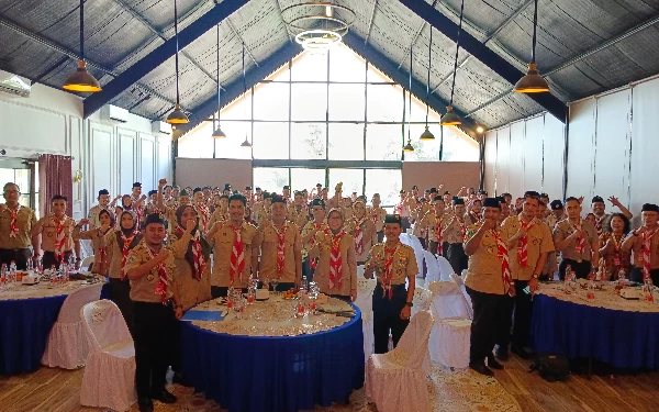 Bunda Indah Janji Tingkatkan Jumlah Pramuka Garuda di Lumajang