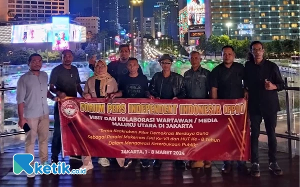 Gelar Visit Media di Jakarta, FPII Malut Temui CEO Ketik dan Harita Nickel