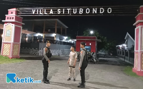 Anggota Polres Situbondo Intensifkan Patroli Rumah Warga Ditinggal Mudik