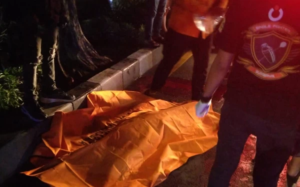 Ngantuk, Remaja 27 Tahun Tewas usai Tabrak Pohon dan Trotoar Jalan