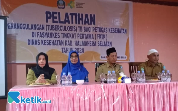Dinkes Halmahera Selatan Gelar Pelatihan Penanggulangan Tuberkulosis