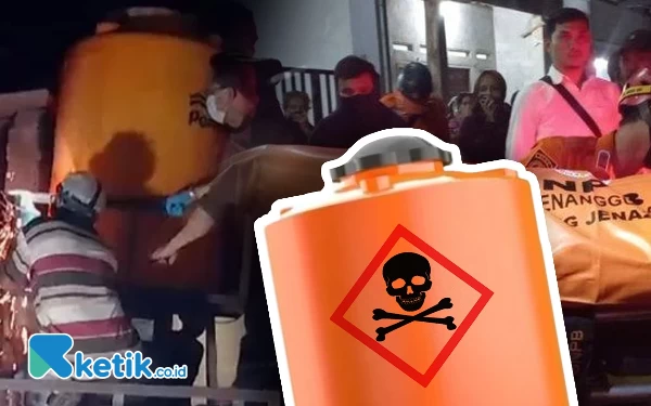 Terungkap! Mayat di Dalam Toren Air di Pondok Aren Ternyata Bandar Narkoba