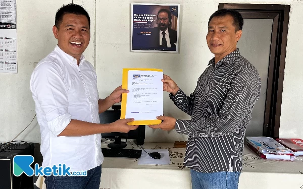 Amanto Ketua Nasdem Kota Madiun Sambut Hangat Kiagus Firdaus Daftar Bacawawali dari Partainya