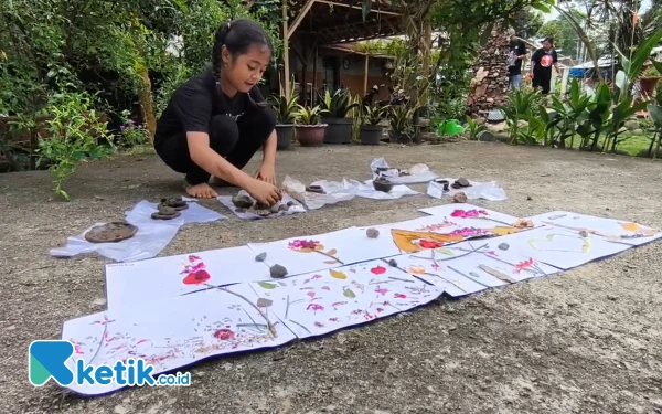 Serunya Anak-Anak di Jember Isi Liburan Sekolah Bermain Tanpa Gadget
