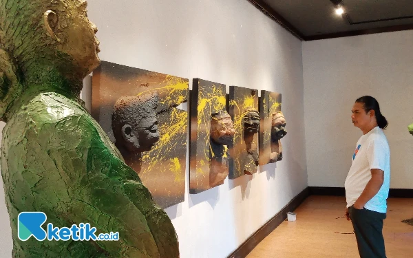 Ekspresikan Kebebasan, Seniman Patung Kota Batu Gelar Pameran Tunggal