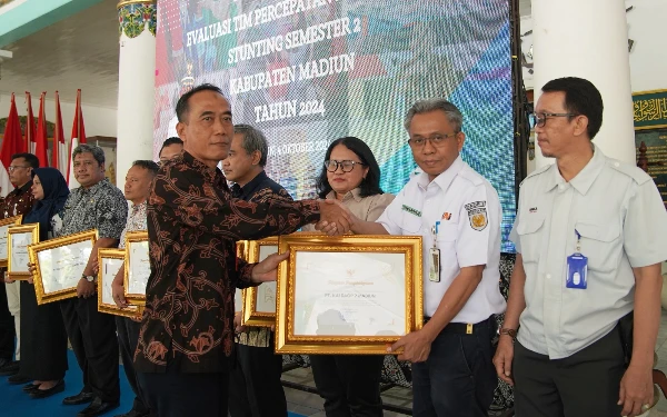 KAI Daop 7 Madiun Dapat Penghargaan Atas Kontribusi Sosial di Madiun