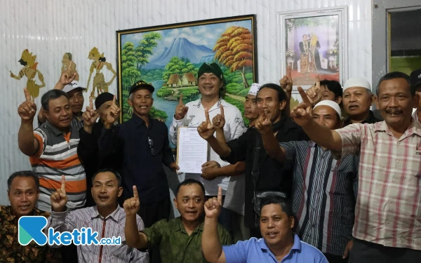 Cabup Kediri Deny Widyanarko Janji Prioritaskan Program Pembangunan Infrastruktur dan UMKM tiap Dusun