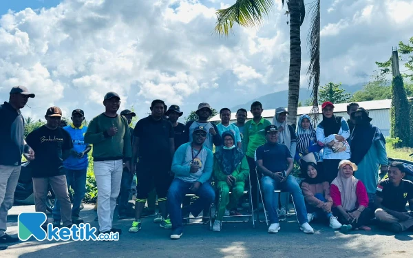 Pjs Bupati Halsel Pimpin Pembersihan Pasar Modern dan Mall Saruma di Bacan Selatan