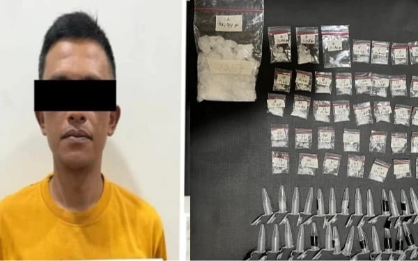 Polres Malang Bekuk Pengedar Narkoba di Lawang, Temukan 60,8 Gram Sabu