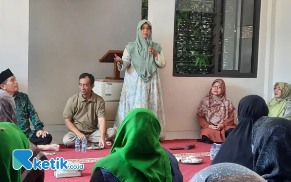 Kampanye Paslon Nomor 2 di Kampung Halaman, Bunda Bedas Terima Aspirasi Dibangunnya Sekolah Negeri