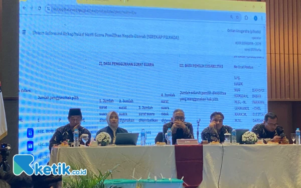 KPU Surabaya Gelar Rekapitulasi Suara Pilgub Jatim dan Pilwali Surabaya Selama 3 Hari