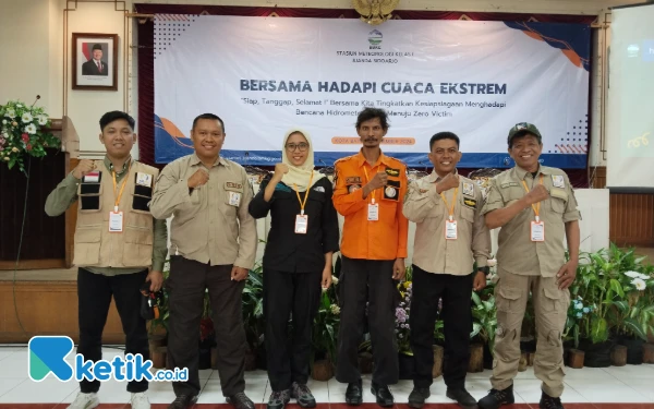Hadapi Musim Hujan, BMKG Gandeng SRPB Jatim Gelar Sosialisasi Cuaca Ekstrem