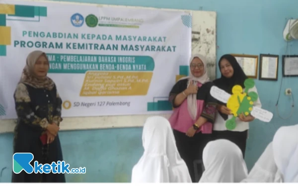 Tingkatkan Motivasi Belajar Bahasa Inggris Bagi Siswa SD, Guru di Palembang Terapkan Sistem Belajar Menggunakan Benda Nyata
