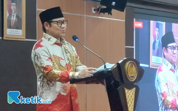 Ditanya tentang Agenda MLB NU di Surabaya, Muhaimin Iskandar Bungkam