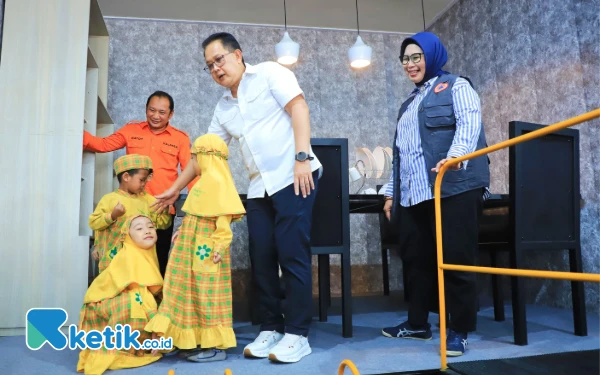BPBD Jatim Hadirkan Taman Edukasi Bencana, Pj Gubernur Tekankan Pentingnya Mitigasi Bencana