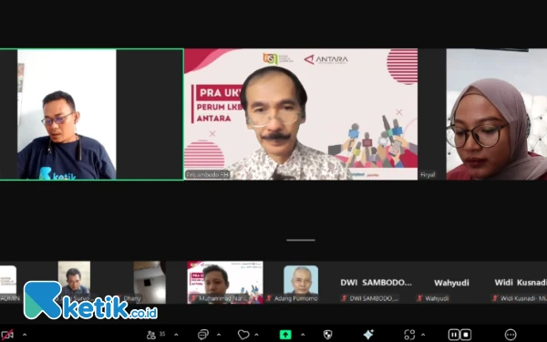 Thumbnail Jelang UKW Perum LKBN Antara, Puluhan Jurnalis Jalani Pembekalan Materi