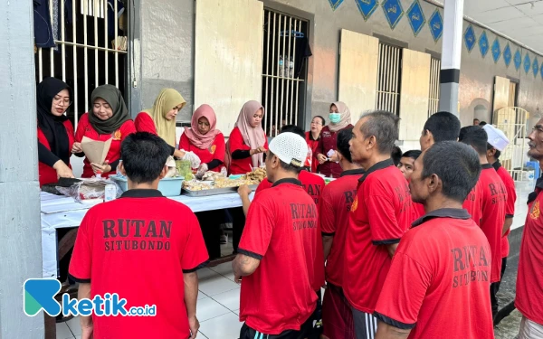 Hasil Pelatihan Tata Boga, Warga Binaan Perempuan Gelar Bazar di Rutan Situbondo