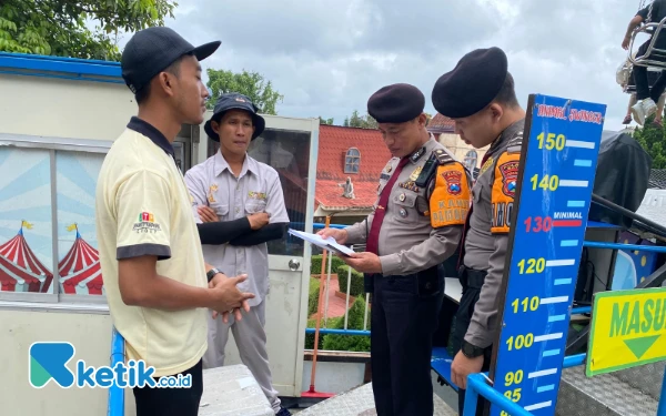 Tourism Police Polres Batu Layani Wisatawan di Libur Imlek