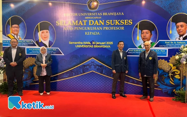 Thumbnail Berita - Intip Gagasan Empat Profesor UB, Ada yang Bahas Alih Fungsi Hutan hingga Pencemaran Air