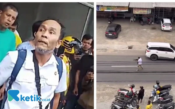 Anggota Subdit Jatanras Polda Lampung Terlibat Baku Tembak dengan Komplotan Curanmor