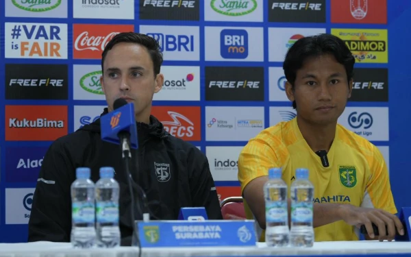 Thumbnail Berita - Usai Didemo Suporter Bonek, Persebaya Semangat Menang Lawan Persis Solo