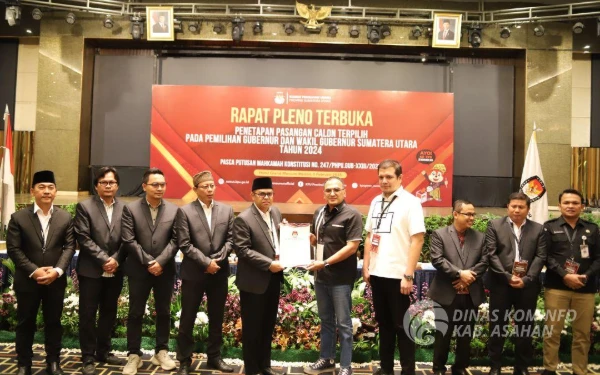 Selamat, KPU Sumut Tetapkan H Surya sebagai Wagub Sumatra Utara Periode 2025-2030