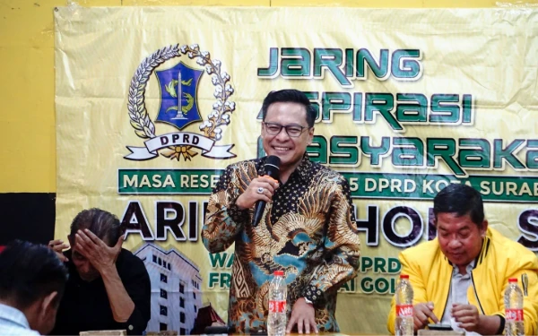 Thumbnail Berita - Wakil Ketua DPRD Surabaya Janjikan Kuota Tambahan Program PTSL dalam Reses