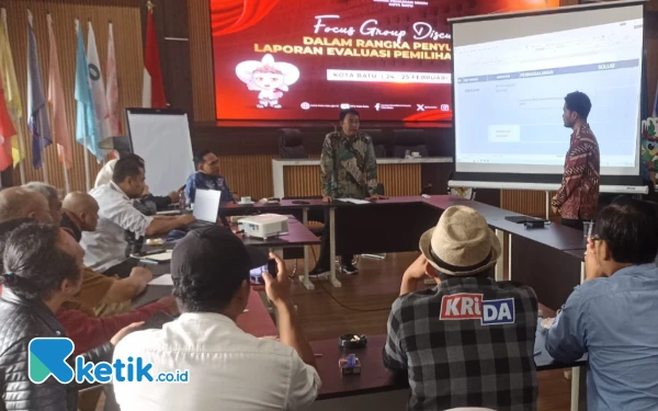 KPU Kota Batu Gelar Diskusi Kelompok, Harapkan Laporan Evaluasi yang Objektif