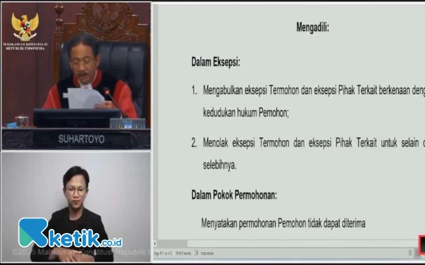 Thumbnail MK Tolak Gugatan Ra Baqir-Taufadi, Kholilurrahman Kembali Pimpin Kabupaten Pamekasan