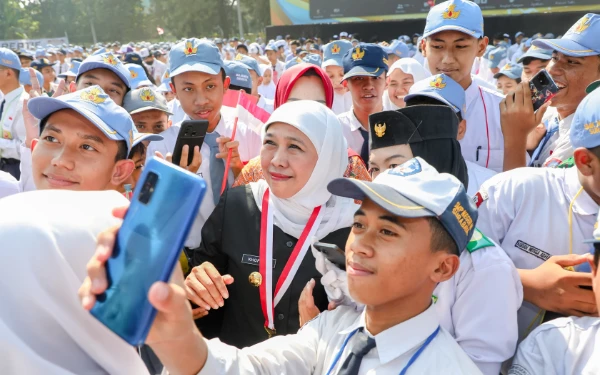 Gubernur Khofifah Siapkan Program Ramadhan Produktif untuk Siswa SMA dan SMK se-Jatim
