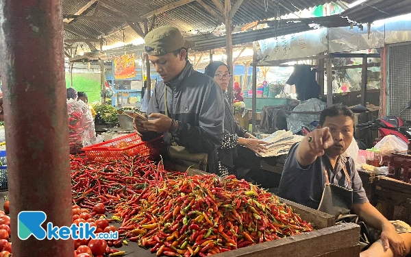 Harga Cabai di Kota Malang Melonjak Drastis Jelang Ramadhan, Tembus Rp90 Ribu per Kilogram
