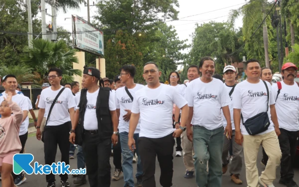 Thumbnail Rayakan HPN ke 79 Polres Probolinggo Kota Ajak Wartawan Jalan