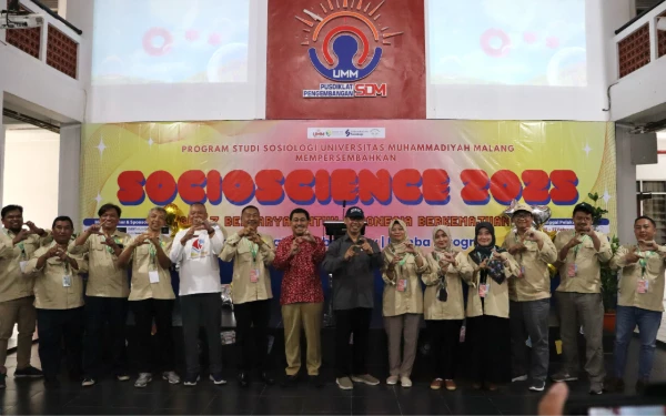 Thumbnail Sosiologi UMM Gelar Socioscience 2025, Kompetisi Bergengsi untuk Gen Z