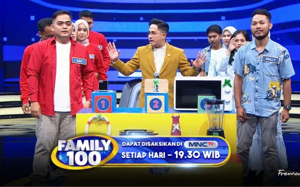 Banyak Jawaban Tak Terduga, Family 100 Siap Hibur Pemirsa di MNCTV