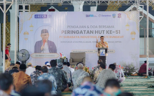 Thumbnail Berita - HUT ke-51, PT SIER Wujudkan Kepedulian dengan Doa Bersama Anak Yatim