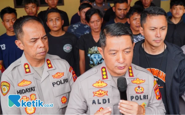 Polresta Bandung Gerak Cepat Amankan Puluhan Anggota Geng Motor Pengeroyok Jukir