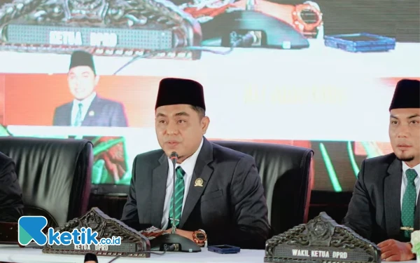 DPRD Pamekasan Gelar Rapat Paripurna Penyampaian Visi Misi Bupati dan Wabup
