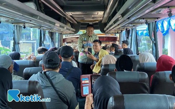 Thumbnail Berita - 472 Orang Ikuti Mudik Gratis Pemkot Malang,  Wahyu Hidayat Doakan Keselamatan