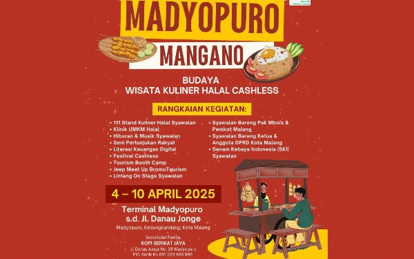 Madyopuro Mangano Ramaikan Momen Libur Lebaran dan HUT ke-111 Kota Malang