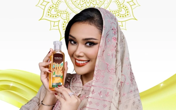 Thumbnail Harashta Haifa Zahra sebagai Puteri Indonesia 2024 di Hari Raya Idul Fitri 1446 H. (Foto: Instagram @harashta)
