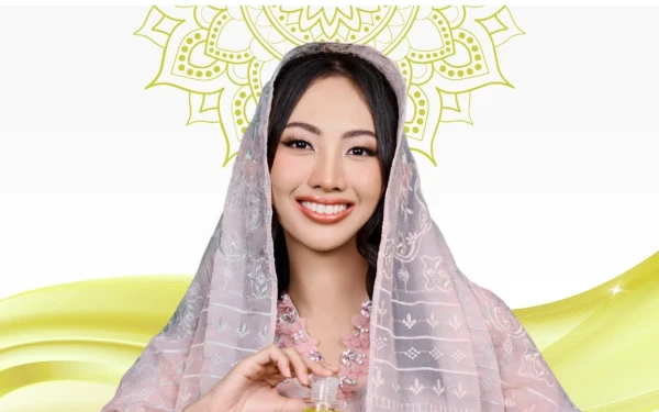 Thumbnail Sophie Kirana sebagai Puteri Indonesia Lingkungan 2024 di Hari Raya Idul Fitri 1446 H. (Foto: Instagram @sophiekirana)
