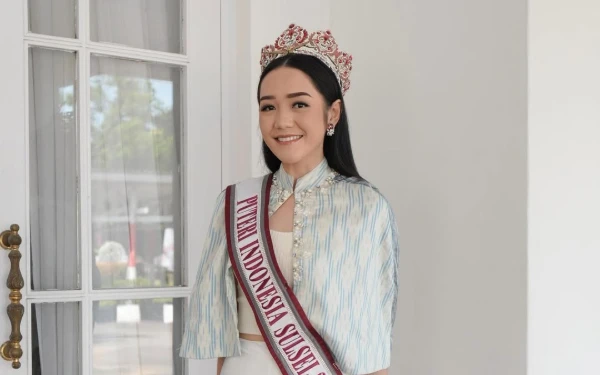 Thumbnail Puteri Indonesia Sulawesi Selatan 2025, Andi Adriana Rumpang. (Foto: Instagram @andiadrianarc)
