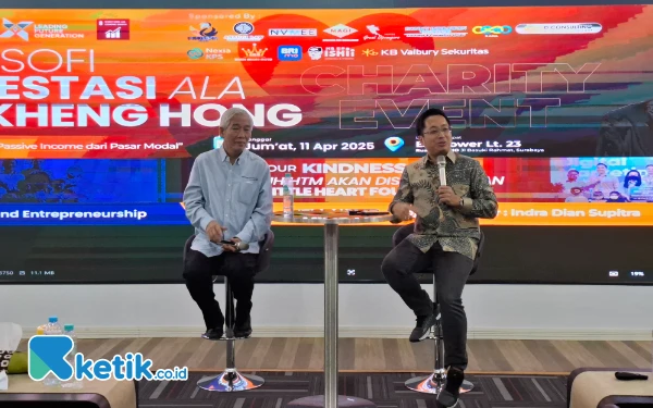 Thumbnail Berita - JCI Persembahkan Talkshow Amal Bersama Lo Kheng Hong