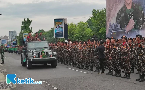 Thumbnail Berita - Buka Syawal Fest PW Ansor 2025, Pangdam V Brawijaya: Saya Merinding
