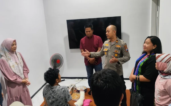 Thumbnail Berita - Wakapolres Batu Pastikan Hak-hak Korban Wahana 360 Pendulum Jatim Park 1 Terpenuhi