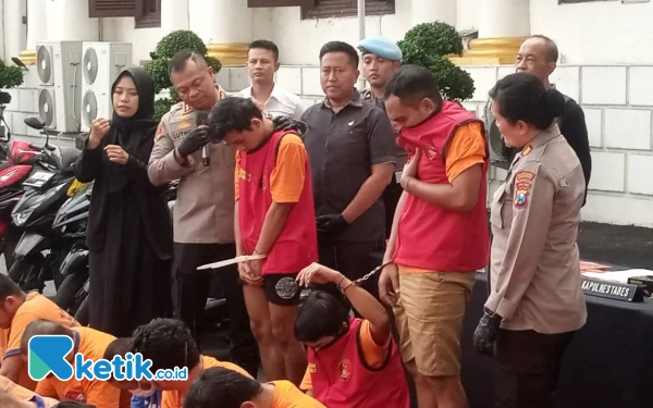 Thumbnail Berita - Polrestabes Surabaya Terus Buru Bandit Jalanan, 41 Pelaku Curanmor Ditangkap