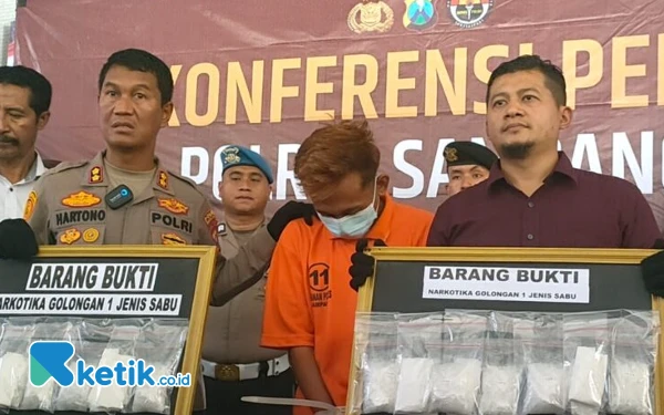 Thumbnail Berita - Peredaran Narkoba di Sampang Tinggi, Bulan Ini Polisi Tangkap Kurir Bawa 1 Kg Sabu