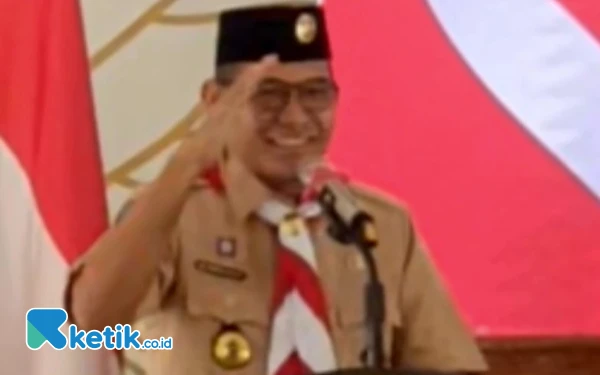 Sekda Ngawi Terpilih Sebagai Ketua Kwarcab Pramuka