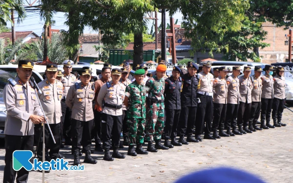 Antisipasi Gesekan, Polres Madiun Siagakan Ratusan Personel di Pengesahan Perguruan Silat